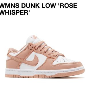 Nike Womens Dunk Low in Rose Whisper